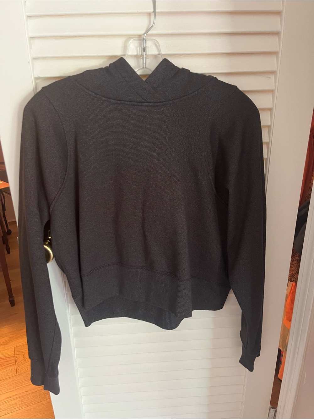 lululemon athletica Black Hoodie Sweatshirt
